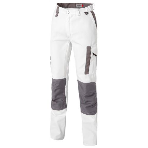 Arbeitshose - WHITE & PRO - Molinel - Schnittschutz / Baumwolle / Polyester