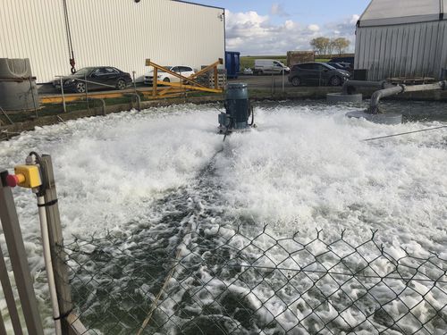 Schwimmender Belüfter - AQUAFEN® - EUROPELEC - Oberflächen / zur Abwasserbehandlung / für Klärstation
