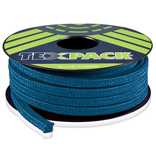 PTFE-Stopfbuchspackung - BLUE PACK 4107 - TEXPACK - Kunstfaser / hoch widerstandsfähig / für Kreiselpumpen
