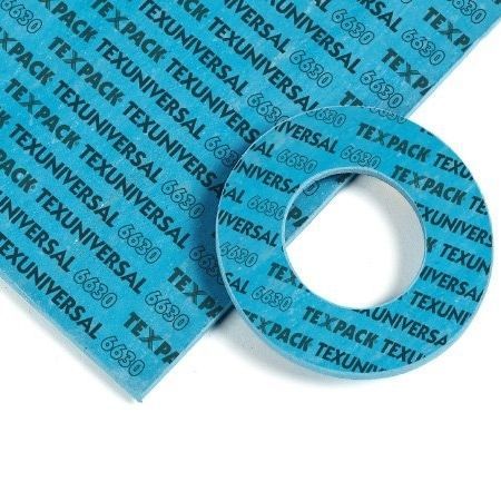 Flache Dichtung - 6630G - TEXPACK - Aramidfaser / NBR / rund