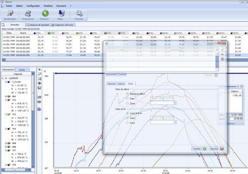 Datenanalysesoftware - Qlever  - TMI-ORION - Visualisierung / Datenerfassung / Kalibrierung