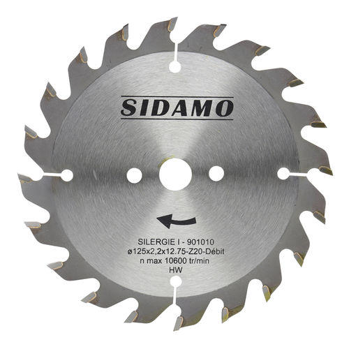 Kreissägeblatt - SILERGIE I - SIDAMO - Hartmetall / für Holz / geschliffene Verzahnung