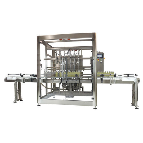 Automatische Füllmaschine - APACKS - für Flaschen / für Flüssigkeiten / mit Massendurchflussmesser