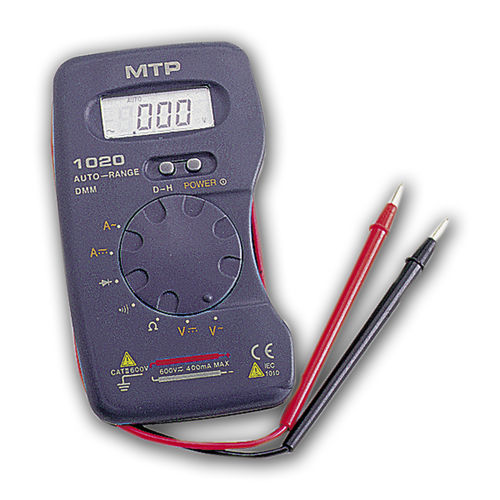 Digitales Multimeter - MTP 1020 - MTP Instruments Inc - Taschen / 600 V / cat II