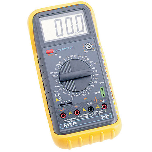 Digitales Multimeter - MTP 2322 - MTP Instruments Inc - tragbar / 1000 V / 10 A