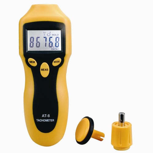 Kontakt-Tachometer - MTP AT-8 - MTP Instruments Inc - kontaktlos / Handgerät / digital