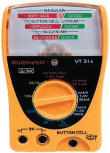 Spannungstester - VT 31A - MULTIMETRIX - Batterie / tragbar
