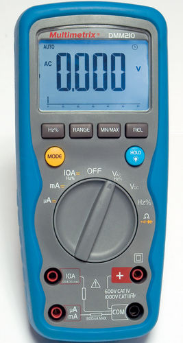 Digitales Multimeter - DMM 210 - MULTIMETRIX - tragbar / 1000 V / 10 A