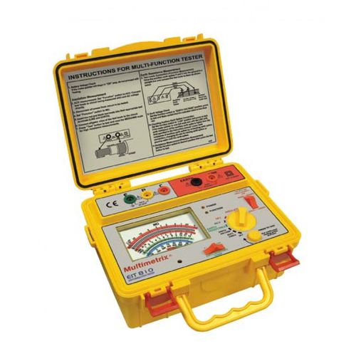 Isolationstester - EIT 810 - MULTIMETRIX - Erdungswiderstand / tragbar / analog