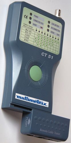 Durchgangtester - CT 51 - MULTIMETRIX - für Kabel