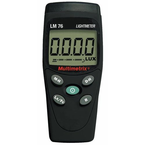 Digitales Luxmeter - LM 76 - MULTIMETRIX