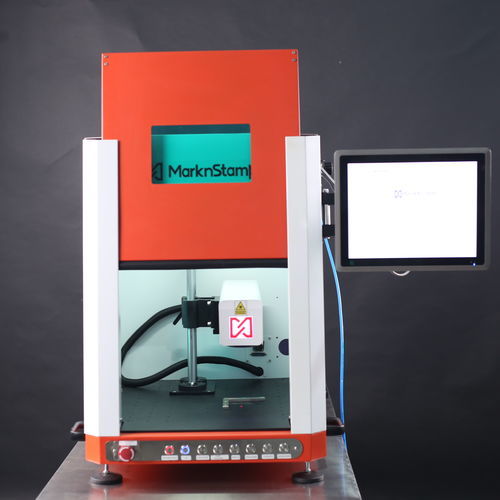 Lasermarkiermaschine - STALLION series - MarknStamp BV Netherlands - Metall / für Aluminium / Tisch
