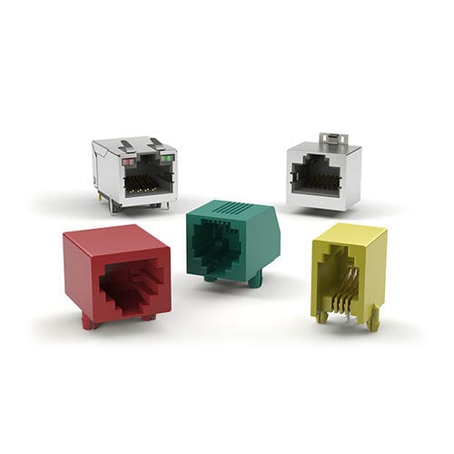 Jack-Steckverbinder - MTJ series - ADAM tech - Daten / PCB / SMT