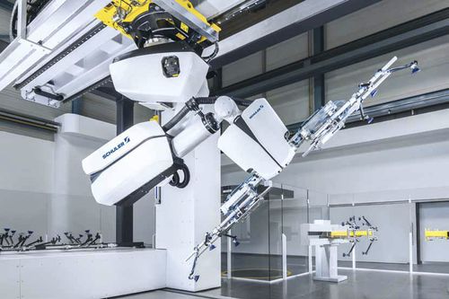 Knickarmroboter - SCHULER - MÜLLER WEINGARTEN - 6-Achs / für Pressen-Prozesssteuerung / für die Automobilindustrie