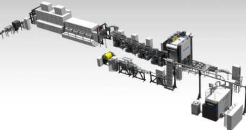 Batteriematerialien-Produktionsanlage - SCHULER - MÜLLER WEINGARTEN - automatisch