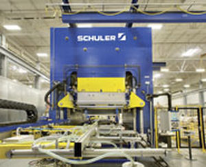 Hydraulische Presse - SH series - SCHULER - MÜLLER WEINGARTEN - Richt / Münzpräge / zur Herstellung von Wärmetauscherplatten