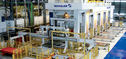 Mechanische Pressenstraße - SCHULER - MÜLLER WEINGARTEN - Zieh / für Produktion / Transfer