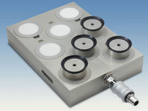 Vakuumspannsystem - FLIP-POD - Horst Witte GerÃ¤tebau Barskamp KG - regelbar / Exzenter / modular