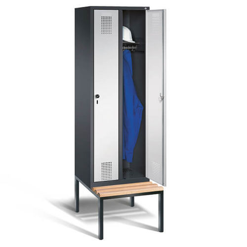 Spind für Büro - Classic S 2000 - C + P Möbelsysteme - zur industriellen Anwendung / für medizinische Anwendungen / für Berufsbekleidung