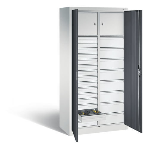 Werkstattschrank - C + P Möbelsysteme - Lager / bodenstehend / mit Schublade