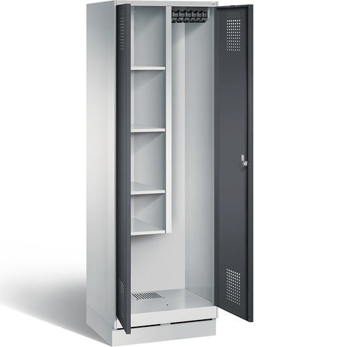 Schrank für Reiniger - S series - C + P Möbelsysteme - Lager / bodenstehend / Fachböden