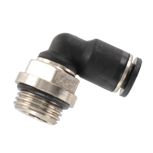 Pneumatischer Anschluss - 4606 - SENGA - Einschraub / Push-in / 90°-Winkel