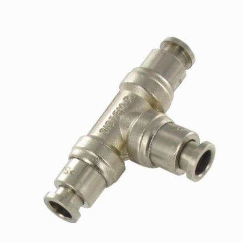 Pneumatischer Anschluss - SISTEM metal series - SENGA - Einschraub / Push-in / 90°-Winkel