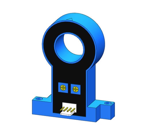 Open-Loop-Halleffekt-Stromwandler - SCK1-50A..SCK1-300A - Shenzhen Socan Technologies Co.,Ltd - DC / AC
