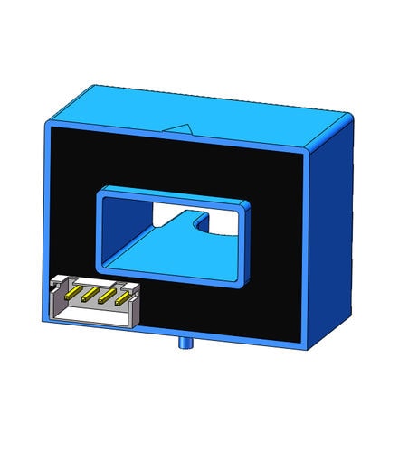 Open-Loop-Halleffekt-Stromsensor - SCK3A series - Shenzhen Socan Technologies Co.,Ltd - für Schalttafeleinbau / Plug-in / DC