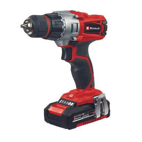 Bohrschrauber-Bohrmaschine - TE-CD 18/2 Li Kit - EINHELL  - Akku / leistungsstark / Zweigang