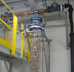 Borosilikatglas-Destillierkolonne - Buchiglas (Büchi AG)-Reactor Systems & Pilot Plant