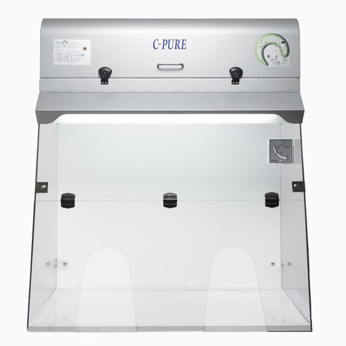 Chemieabzugshaube-Laborabzug - C-PURE series - ADS LAMINAIRE - Polycarbonat / mit Aktivkohlefilter / mit HEPA-Filter