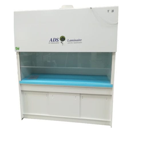 Kabine / vertikaler Laminar-Flow - V series - ADS LAMINAIRE - Dekontamination / Reinigung