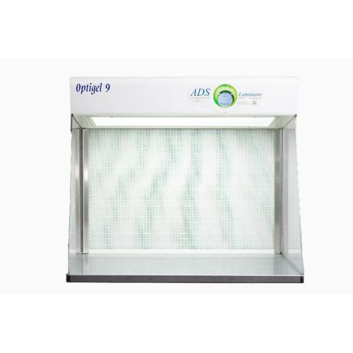 Kabine / horizontaler Laminar-Flow - OPTIGEL series - ADS LAMINAIRE - Edelstahl
