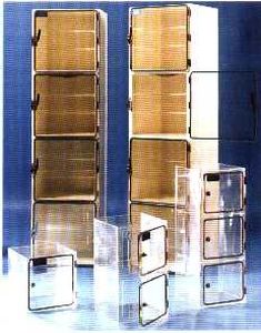 Lagerschrank - B series - ADS LAMINAIRE - bodenstehend / Fachböden / PVC