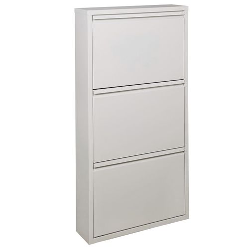 Lagerschrank - Slimrack - PJSC "UHL-MASH" - auf Füßen / mit Schublade / Metall
