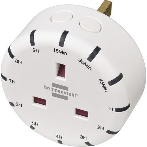 Elektronisches Zeitrelais - 1506133 - BRENNENSTUHL - Schutz / Plug-in / Anzeige