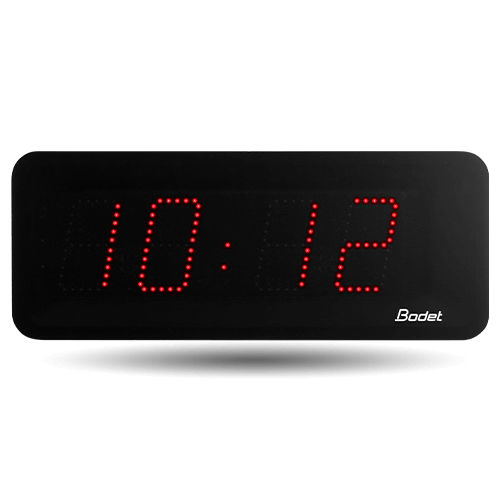 Wandmontierte Uhr - STYLE 10 - BODET TIME SPORT - LED / für den Innenraum / Digital