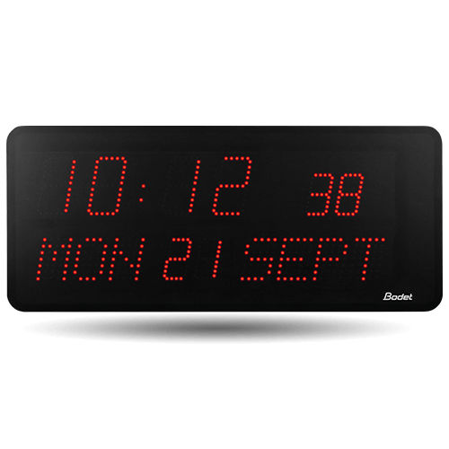 Kalenderuhr - STYLE 10SD - BODET TIME SPORT - LED / für den Innenraum / Digital