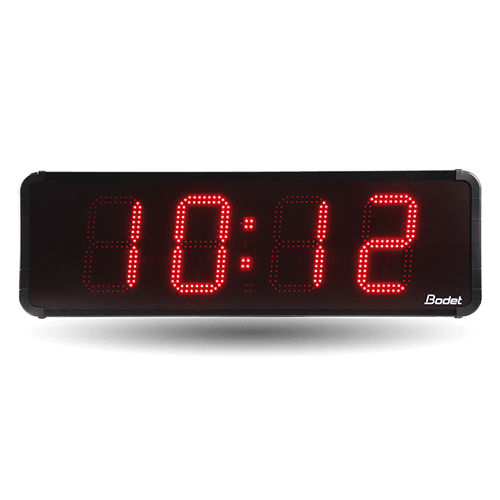 Uhr für den Außenbereich - HMT LED 25 - BODET TIME SPORT - LED / Digital / 4-stellig