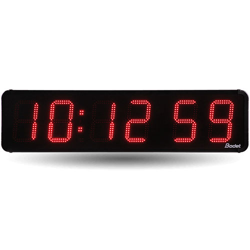 Uhr für den Außenbereich - HMS LED 45 - BODET TIME SPORT - LED / Digital / 6-stellig