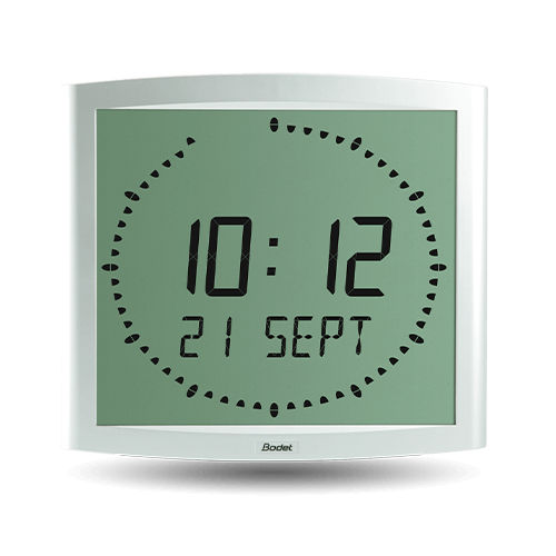 Digitaluhr - Cristalys Ellipse - BODET TIME SPORT - wandmontiert / für den Innenraum / doppelseitig