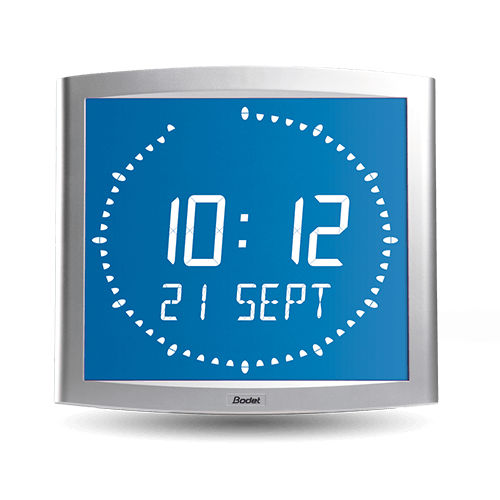 Digitaluhr - Opalys Ellipse - BODET TIME SPORT - wandmontiert / für den Innenraum / Kalender