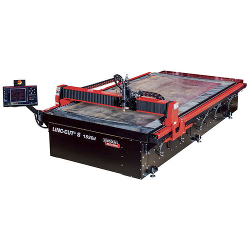 Schneidtisch für Metall - LINC-CUT® S 1530d - Lincoln Electric Deutschland - Plasma / Edelstahl