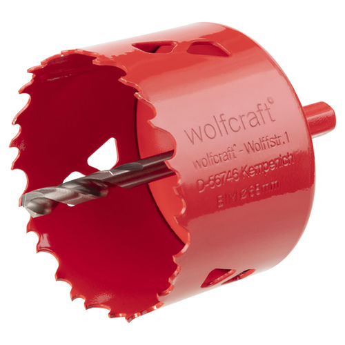 Lochsäge für Metall - 5462 - WOLCRAFT - für Holz / für Kunststoff / Bimetall