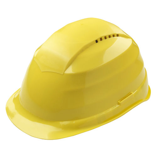 Baustellenhelm - 4853 - WOLCRAFT - EN 397 / Kunststoff / weiß
