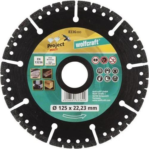 Trennscheibe für Stein - 8336000 - WOLCRAFT - für Beton / für Keramik / für Fliesen