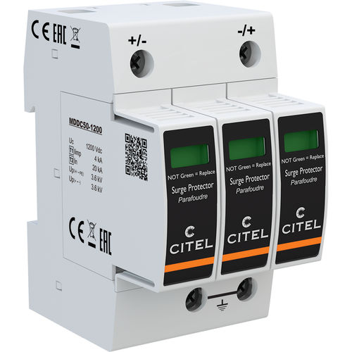 Blitzableiterkasten Typ 2 - DDC50-21Y series - CITEL - Überspannung / Hochenergie / für Dauerbetrieb