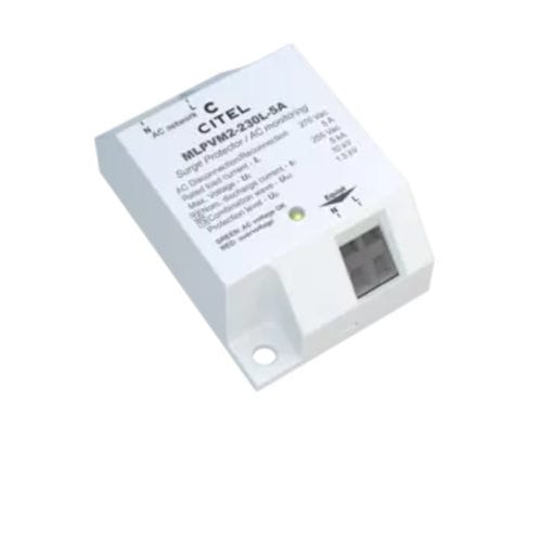 Überspannungsableiter / Klasse II - MLPVM2-230L-5A - CITEL - für LED-Beleuchtung / einphasig / Thermoplast