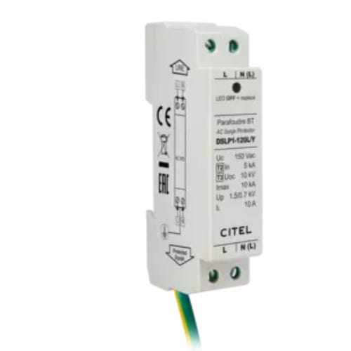Blitzableiterkasten Typ 3 - DSLP1-120L/Y - CITEL - Typ 2 / Klasse I / für LED-Beleuchtung